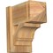 Ekena Millwork Balboa Arts & Crafts Rough Sawn Outlooker, Western Red Cedar, 8"W x 14"D x 14"H OUT08X14X14BOA03RWR - alternate 1